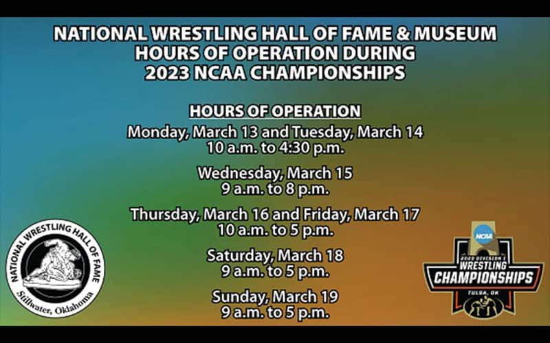 USA Wrestling National Wrestling Hall of Fame announces extended